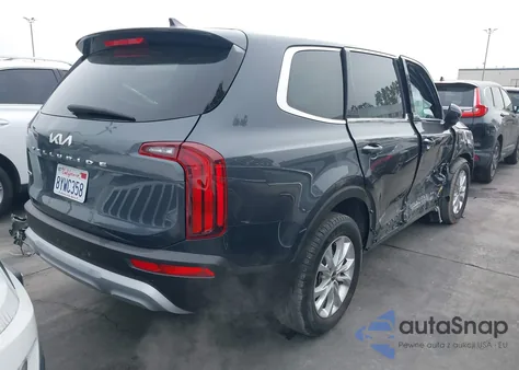 2022 Kia Telluride Lx z USA, uszkodzony, nr VIN 5XYP2DHC7NG223233